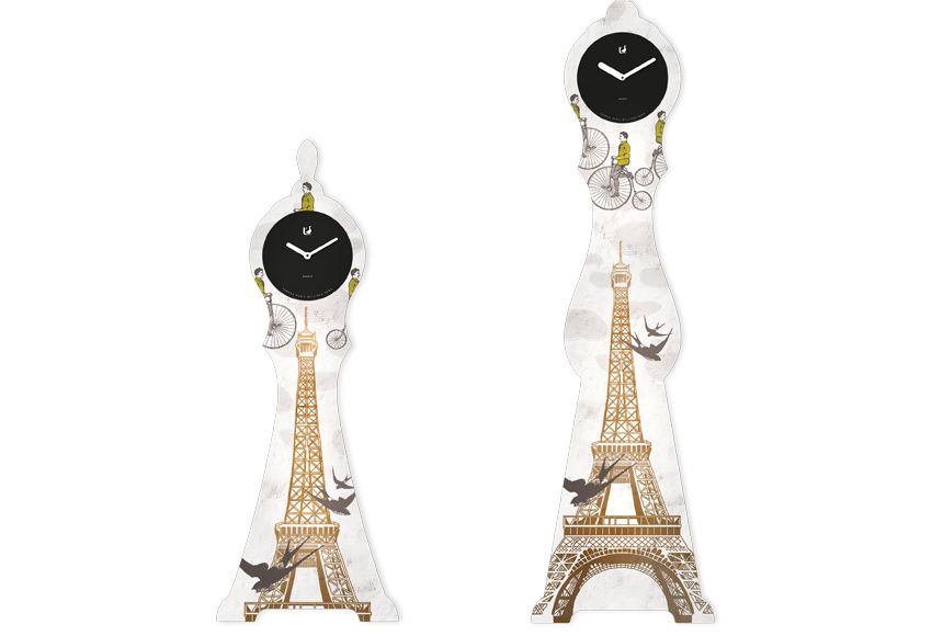 Orologio da parete h. 110 My Eiffel