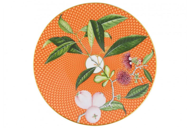 Tresor Fleuri - Piatto cm. 22 Orange Pomme D' Eau